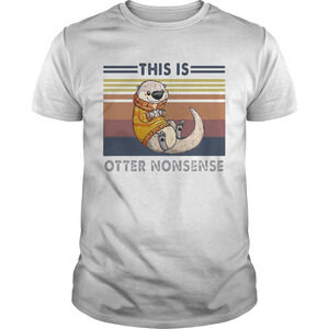 This Is Otter Nonsense Retro Shirt